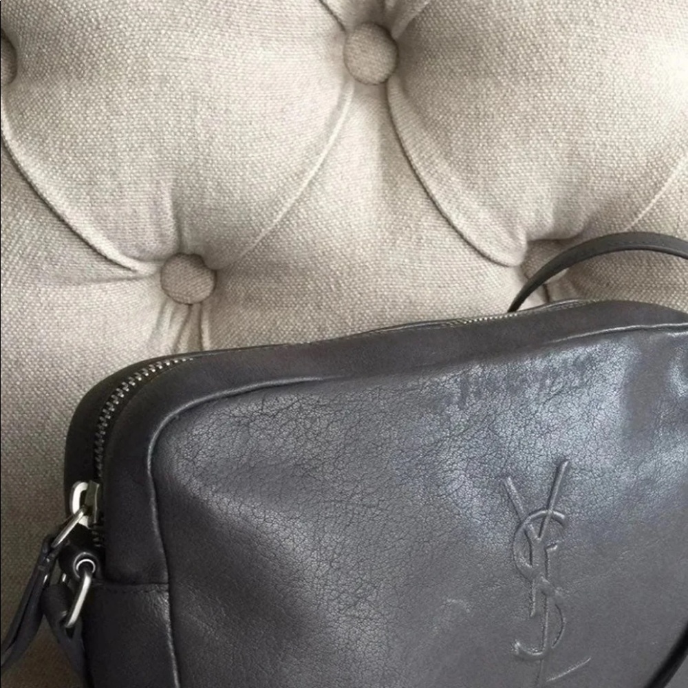SAINT LAURENT Small Mono Leather Camera Bag - Picture 3 of 10